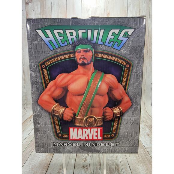 Bowen Designs Hercules Mini Bust Classic Version Marvel Sample 0920/1500 New - Picture 5 of 9